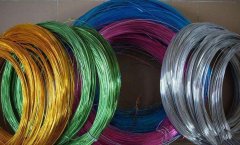 color anodised aluminum wire
