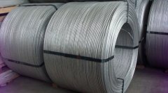 Aluminum titanium boron wire coil