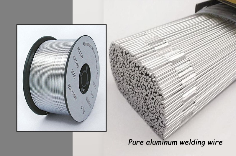 Pure aluminum welding wire